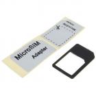 Durable Stainless Steel Micro SIM Card Cutter Adapter for iPad/iPhone 4 with 2 Micro SIM Card Adapte-7