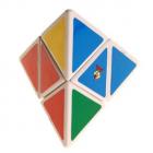 3-Layer Color Edge Angle Movement Magic Cube Puzzle Game IQ Test Toy-16